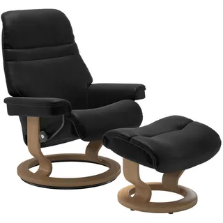 Stressless Relaxsesselset , Schwarz , Leder , Echtleder , Rindleder , Buche , Schichtholz , Uni , 79x103x73 cm , Lederauswahl, Stoffauswahl, Relaxfunktion , Wohnzimmer, Sessel, Ledersessel