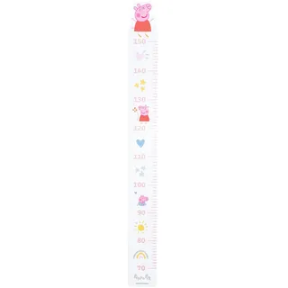 roba Messlatte "Peppa Pig" mit Peppa Pig Motiv, Skala bis 150 cm, weiß