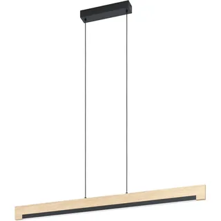 EGLO Camacho 1-flg. 6 cm modern schwarz-braun