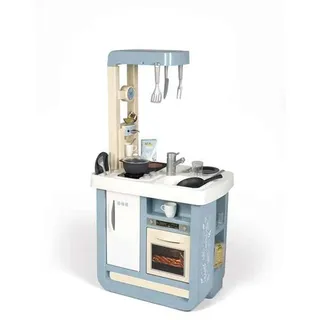 Smoby - Bon Appetit Küche - Spielküche für Kinder mit vielen Funktionen, Töpfen, Pfannen, Küchenbesteck, Herd, Ofen, für Kinder ab 3 Jahren