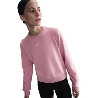 Nike Damen Pullover ONE DF CREW IB1450-699 XL - Elemental Pink/Bold Berry/Wht - XL