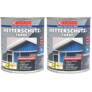 Wilckens Wetterschutzfarbe Moosgrün 0,75 l