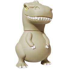 Ulticool - Dinosaurier Reptil T-rex 64 GB USB Stick - Original Design Flash Pen Drive Speicherstick - Dino Grün Weiß