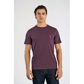 LINDBERGH T-Shirt mit Statement-Stickerei auf der Brust