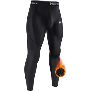 MeetHoo Thermounterwäsche Herren, Funktionsunterwäsche Set Funktionswäsche Thermo Skiunterwäsche Thermowäsche Base Layer Unterhemd Unterhose für Laufen