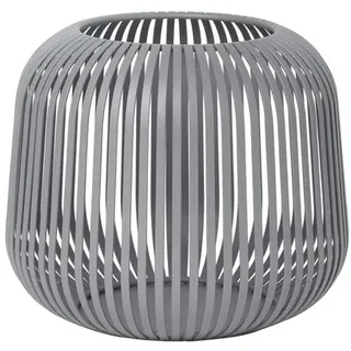 Laterne Lito Blomus grau, Designer Nina Thöming, 17 cm