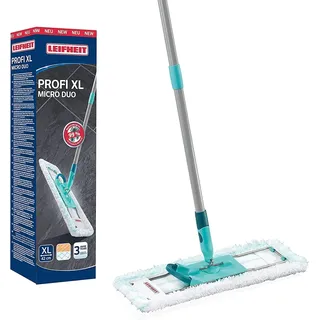 Leifheit Bodenwischer Profi XL Micro Duo Silberfarben