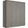 Drehtürenschrank Göteborg 197,3 x 216 x 58 cm Grau