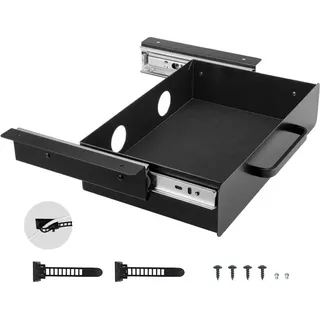 33 cm Organizer für Schublade unter Schreibtisch - Gleitschublade - Platzsparer - Home Office