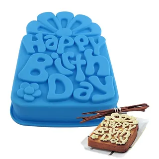 FantasyDay® Premium Silikon Backform/Muffinform für Muffins, Cupcakes, Kuchen, Pudding, Eiswürfel und Gelee - Quadratische Brotbackform für eindrucksvolle Kreationen, hochwertige Silikon-Kuchenform