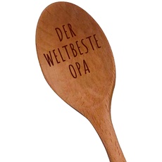 Der Weltbeste Opa Holzlöffel - Geschenk für Neue Opas – Kochgeschenke – Für den Besten Opa