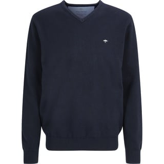 FYNCH-HATTON Pullover mit V-Ausschnitt, Marine, XXL