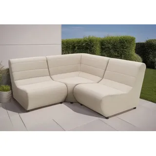 DOMO collection Soleil Sofa-Eckelement grau