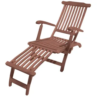 Garden Pleasure Phoenix Gartensessel 163 x 57 x 78 cm Braun