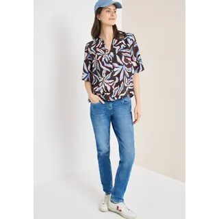 Cecil Druckbluse macchiato Braun M