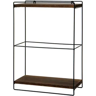 MCW Wandregal 50 x 35 x 17 cm Braun