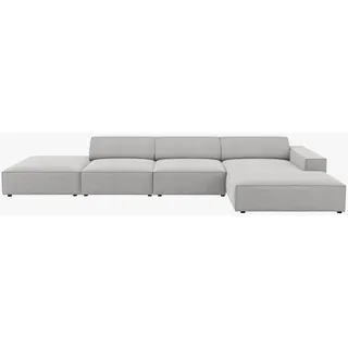 micadoni Ecksofa Jodie, 5-Sitzer grau