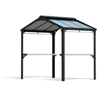 CANOPIA Aluminium Grillpavillon Austin BBQ 2400 2,4 x 1,8 x 2,5 m anthrazit
