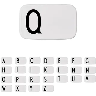 Design Letters Buchstaben Brotdose für Kinder, Erwachsene A-Z | Lunchbox BPA frei | Lunchbox Erwachsene | Personalisierte Geschenke | Ideal als Snackbox, Frühstücksbox, Brotbox Kinder, Brotdose Schule