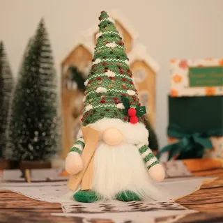 Weihnachtsdeko Wichtel Wichtel Figuren mit Licht Weihnachtswichtel Plüsch mit LED Weihnachten Figur Beleuchtete Wichtel für Weihnachten Dekoration