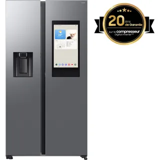 Samsung Amerikanischer Kühlschrank 614L Grau - RS90F66BETEF - Silber