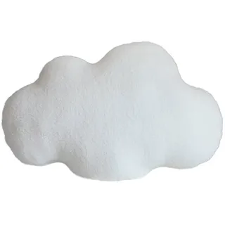 FLYING BALLOON Fliegender Ballon, niedliches Cartoon-Wolken-Design, Überwurfkissen, Taillenauflage, Liebekissen für Schlafzimmer, Büro, Auto weiß