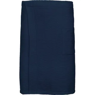 Vossen Kilt »Will-L, ideal für Sauna & Spa« Saunakilt für Herren,Waffelpiqué-Struktur,reine Baumwolle, Druckknöpfe, schwarz