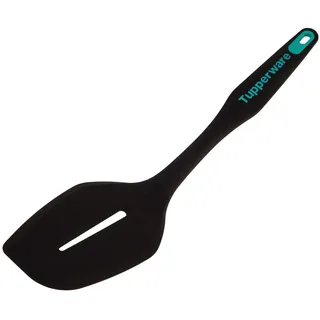 TUPPERWARE Griffbereit Pfannenwender schwarz-türkis D162 TOP-Schmarrenschaufel 8700
