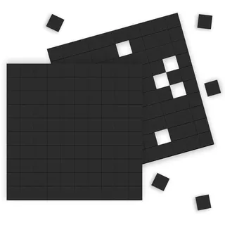 OUZRETUCU Magnetplättchen Selbstklebend 200 Stück mit Premium Kleber, 15mm x 15mm x 2mm Magnete zum Kleben