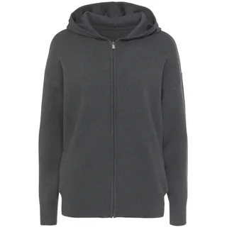 ELBSAND Strickjacke Damen Anthrazit Gr.36/38