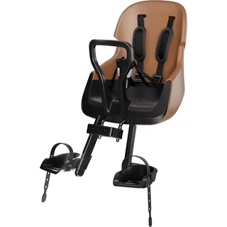 Bobike Exclusive Evolve Mini Vorderer Kindersitz Für Fahrräder - Brown - Max 15 kg