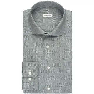 Seidensticker Herren Business Hemd, Türkis, Kragenweite: 41