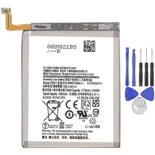 Akku kompatibel mit Samsung Galaxy Note 10+ Plus N975 EB-BN972ABU 4300 mAh mit Demontage-Set