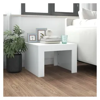 vidaXL Couchtisch Weiß Holz 50 x 50 x 35 cm