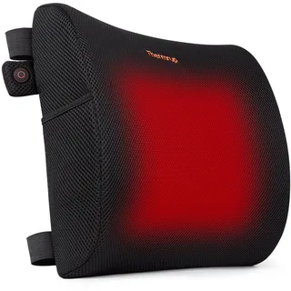 Beheizbares Ergonomisches Rückenkissen USB 1 St schwarz