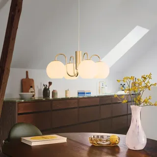 Nordlux Franca 1-flg. 30 cm rund gold