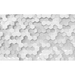 Heizkörperabdeckung, Graue Geometrie, Magnetmatte, 60x100