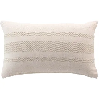 Douceur d'Intérieur Doreline Kissen mit abziehbarem Bezug (30 x 50 cm), Jacquard-Baumwolle und Metallfäden