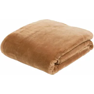 Gözze Premium Cashmere Feeling Kuscheldecke 130 x 170 cm Gelb