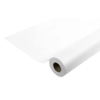Pronappe Tischdecke R785001I Einweg-Tischdecke aus Spunbond-Vlies Länge 50m Breite 1,20m (pro Rolle) Farbe weiß Reißfestes, wasserabweisendes und abwischbares Material