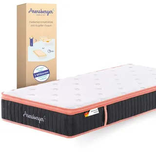 Arensberger Kupfermatratze 90 x 200 cm H3/H4