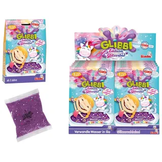 Simba Glibbi Einhorn Glitzerbad Badezusatz, 150g