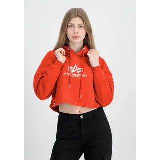 Alpha Industries Hoodie »Alpha Industries Women - Hoodies Basic Hoodie COS Women«, rot