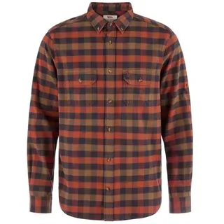 Fjällräven Skog Langarmhemd Autumn Leaf-Wood Brown L