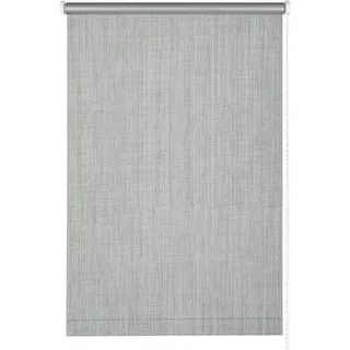 GARDINIA Seitenzugrollo »Blackout Deluxe« abdunkelnd Sichtschutz energiesparend mit Bohren freihängend energiesparend mit Thermobeschichtung, grau