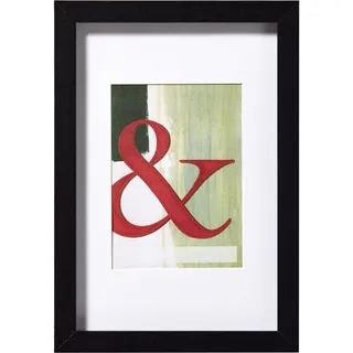 walther design EA520B Stockholm Holzrahmen, 15x20 cm, schwarz