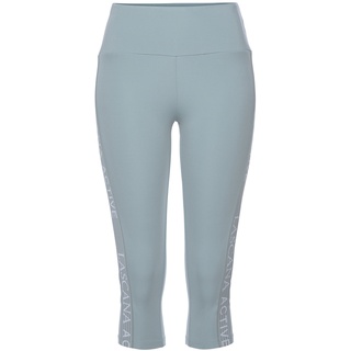 LASCANA ACTIVE Caprileggings Damen rauchmint-grau-mint Gr.XS (32/34)