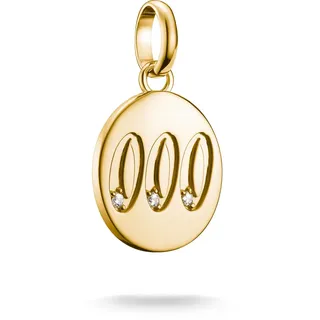 Thomas Sabo Charm Angel Number 000 Gold  CC1257-414-14