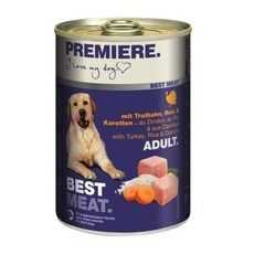 PREMIERE Best Meat Adult Truthahn & Gemüse 6x400 g