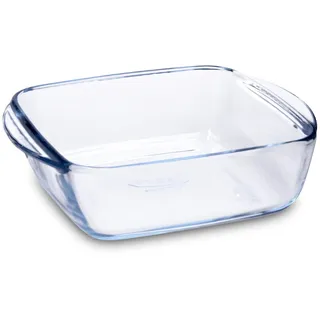 Pyrex PREPWARE Quadratische Glasschale, 20 x 17 cm, 1 l